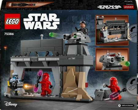 75386 LEGO® Star Wars™ Mandalorian Paz Vizsla™ ir Mofo Gideono kova 