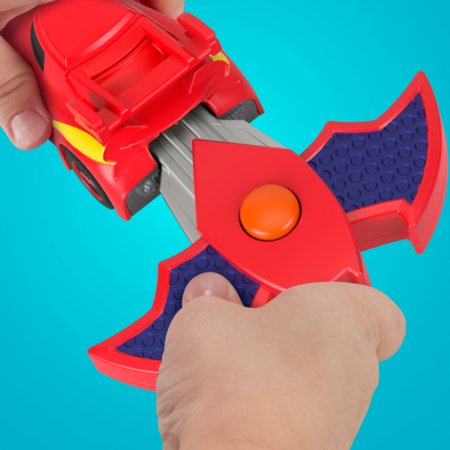 FISHER-PRICE Batwheels mašinėlė su paleidimo raktu, HRJ53 
