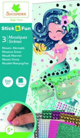 SYCOMORE kūrybinis rinkinys mozaika Mermaids, CRE7024 CRE7024