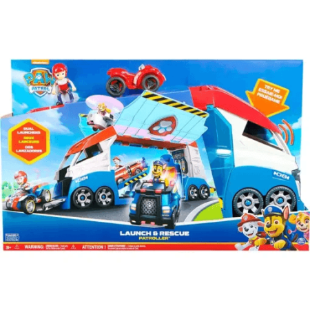 PAW PATROL transporto priemonė Launch and Rescue Patroller, 6069338 