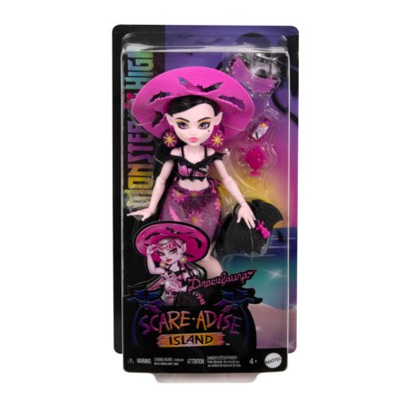 MONSTER HIGH Scare Adise Island Drakulaura, HRP66 