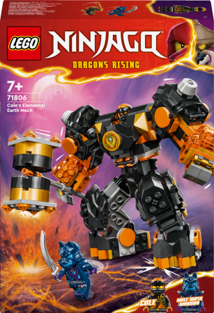 71806 LEGO® Ninjago Cole Stichijos Žemės Robotas 