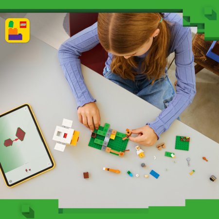 21585 LEGO® Minecraft® Viščiukų ūkis 