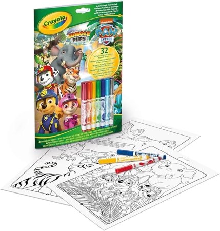 CRAYOLA kūrybinis rinkinys Paw Patrol, 04-6918G 