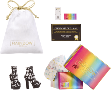 RAINBOW HIGH aksesuarai studijos serija 1, 586074XX1EUC 586074XX1EUC