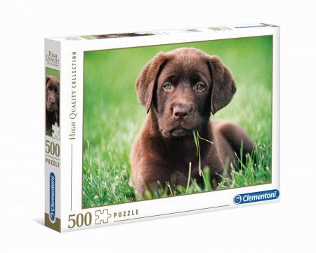 CLEMENTONI Dėlionė Šokoladinis šuniukas 500pcs., 35072 35072