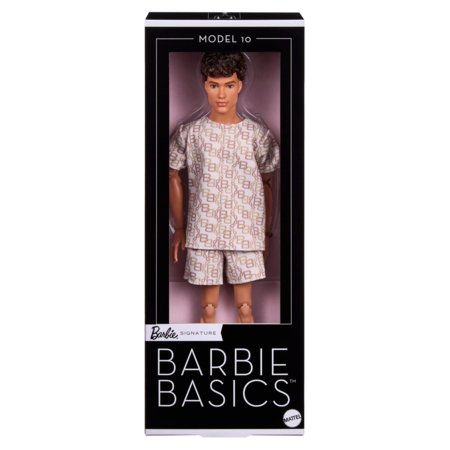 BARBIE Basics No10 lėlė Kenas rudais plaukais, JJX29 