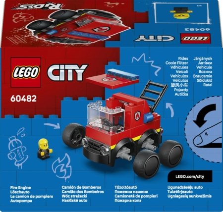 60482 LEGO® City „Ratai“ – ugniagesių sunkvežimis 