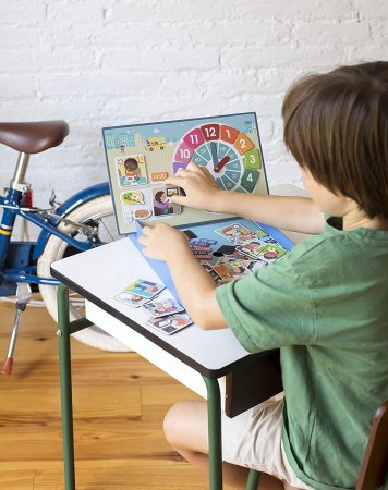 APLI KIDS magnetinis žaidimas-dėlionė "Valandos", APLI18573 APLI18573