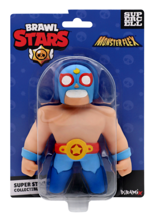 MONSTERFLEX BRAWL STARS veiksmo figūrėlė, asort., DIR-BS20250539 