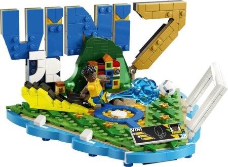 43027 LEGO® Editions Vini Jr. – svarbiausi futbolo įvykiai 