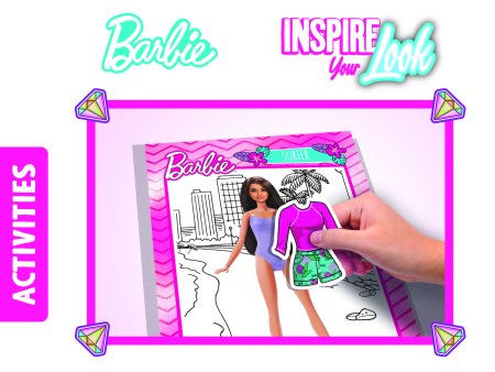 LISCIANI Barbie kūrybinis rinkinys Inspire Your Look, 12617 