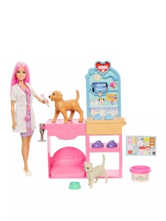 BARBIE lėlės veterinarės rinkinys, JFX93 