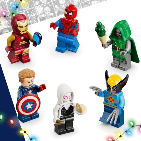 76340 LEGO® ǀ Marvel 2026 metų advento kalendorius 