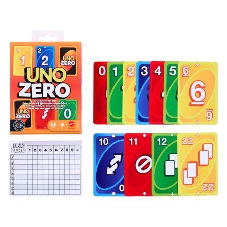 MATTEL GAMES UNO kortos Zero, JHH48 