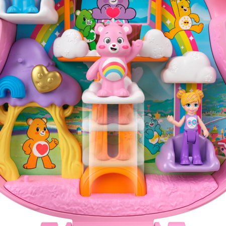 POLLY POCKET meškučio žaidimų rinkinys Care Bears, JCC14 