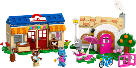 77050 LEGO® Animal Crossing™ Nook's Cranny ir Rosie nameliai 