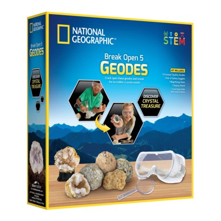 NATIONAL GEOGRAPHIC rinkinys Break Your Own Geode, RTNGGEO5 