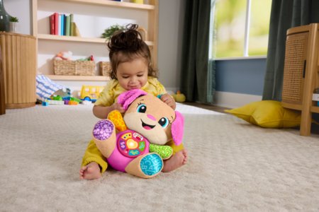 FISHER PRICE išmaniųjų lygių mokomojo šuniuko sesutė, JFD32 