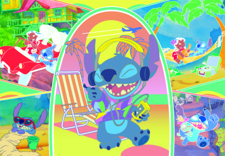 CLEMENTONI dėlionė super Stitch 2025, 180 det., 29800 