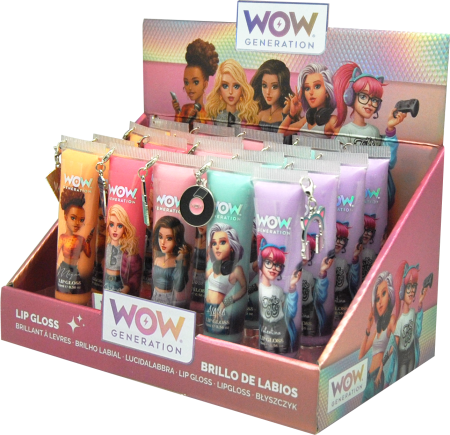 WOW GENERATION lūpų blizgis su pakabuku, WOW00012 