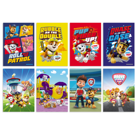 DODO vandens spalvinimo knyga Šunyčiai patruliai, 200444 