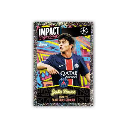 TOPPS lipdukai Champions League 2025 Eco Pack, 24+6vnt., 5053307074491 