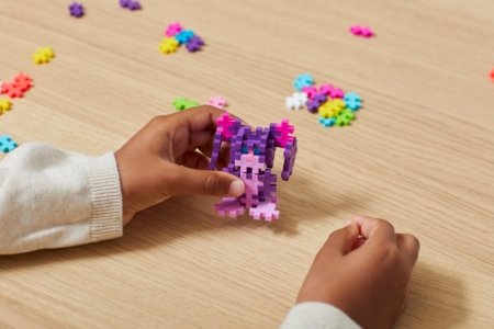 PLUS PLUS konstruktorius Mokausi statyti gyvūnėlius, 3962 