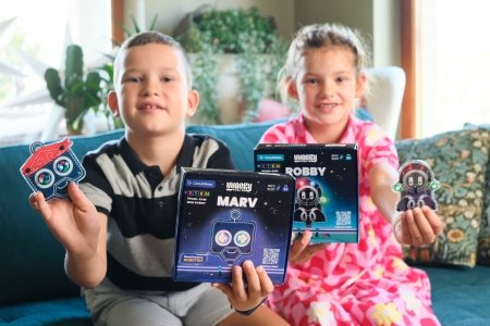 CIRCUITMESS Wacky Robot mokomasis STEM rinkinys Robby, CM-SA-ROBBY 