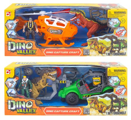 DINO VALLEY rinkinys Dino Capture, assort., 542426 