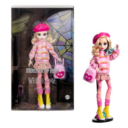 MONSTER HIGH X WEDNESDAY lėlė Inida, HXJ05 