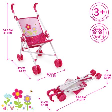 509 Crew Garden lėlių vežimėlis, T701027 