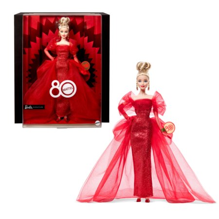 BARBIE kolekcinė lėlė Mattel 80, JBJ17 