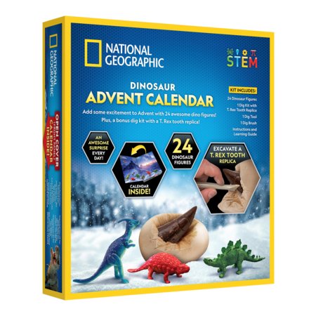 NATIONAL GEOGRAPHIC advento kalendorius Dinosaur, RTDINOADVENT 