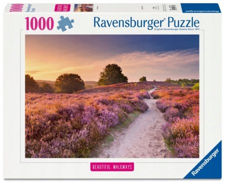 RAVENSBURGER PUZZLE dėlionė Rožinis takas, 1000 det., 12001763 9 