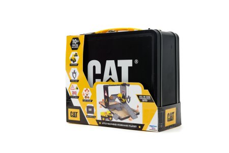 CAT žaidimų komplektas-statybų aikštelė Little Machines Store N Go, 83332 83332