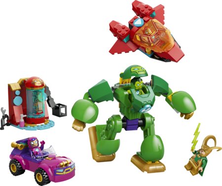 11211 LEGO® ǀ Marvel „Iron Man and His Awesome Friends“ Lokis prieš Geležinio žmogaus komandą 