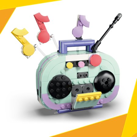 31392 LEGO® Creator Muzikos tematikos dekoras: pianinas su kate 