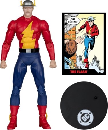 MCFARLANE TOYS veiksmo figūrėlė Jay Garrick su komiksu, 17872 