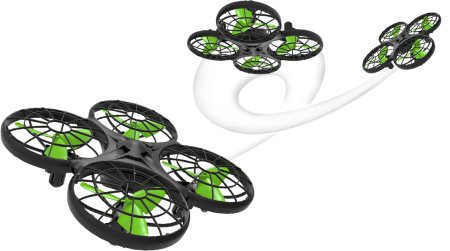 ORBITZ radio bangomis valdomas dronas, X26 