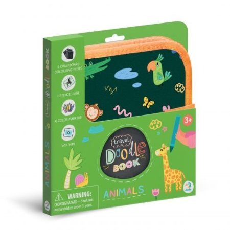 DODO kelionių piešimo knygelė Gyvūnai, 301047 