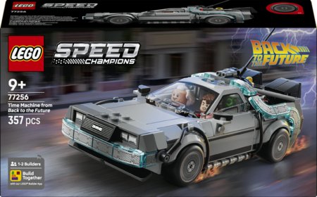 77256 LEGO® Speed Champions Laiko mašina iš filmo Atgal į ateitį 