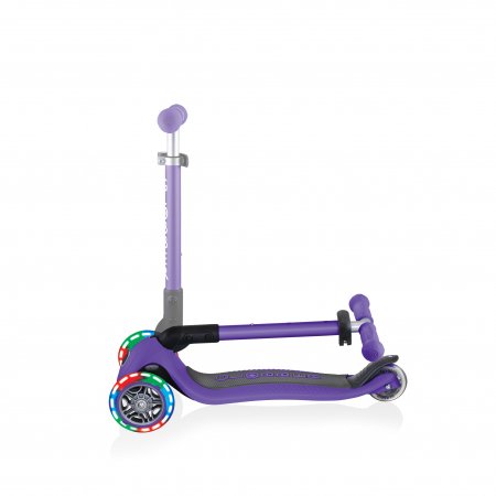 GLOBBER paspirtukas Junior Foldable Fantasy Lights, violetinis, 437-103 437-103