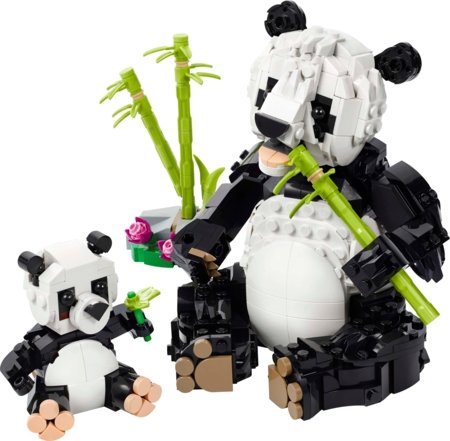 31165 LEGO® Creator Laukiniai gyvūnai: pandų šeima 