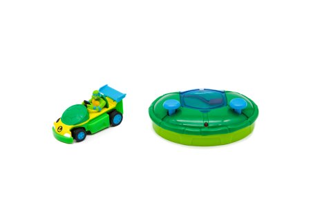 TMNT nuotolinio valdymo mašinėlė Micro Shell Racers Leonardo, 71030 71030