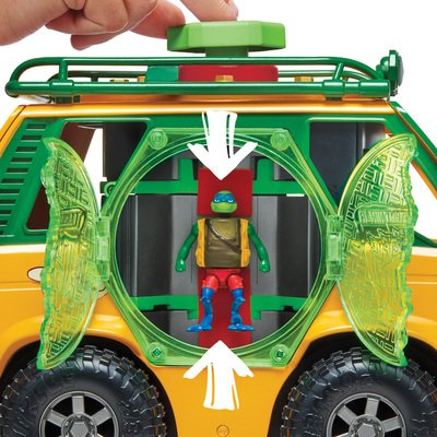 TMNT žaidimų rinkinys su 6 figūrėlėmis Mutation Station, 84386 