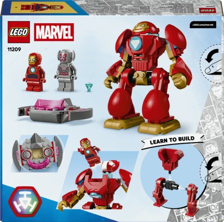 11209 LEGO® ǀ Marvel „Iron Man and His Awesome Friends“ Altronas prieš Geležinį žmogų 