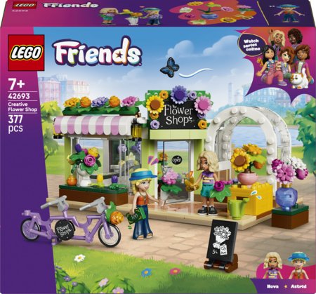 42693 LEGO® Friends Kūrybiška gėlių parduotuvė 