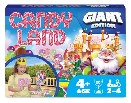 SPINMASTER stalo žaidimas Giant Candyland, 6063157 