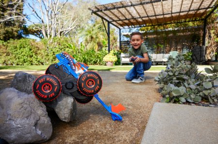 HOT WHEELS Monster Trucks RC automodelis – Tigrinis ryklys, JFR39 